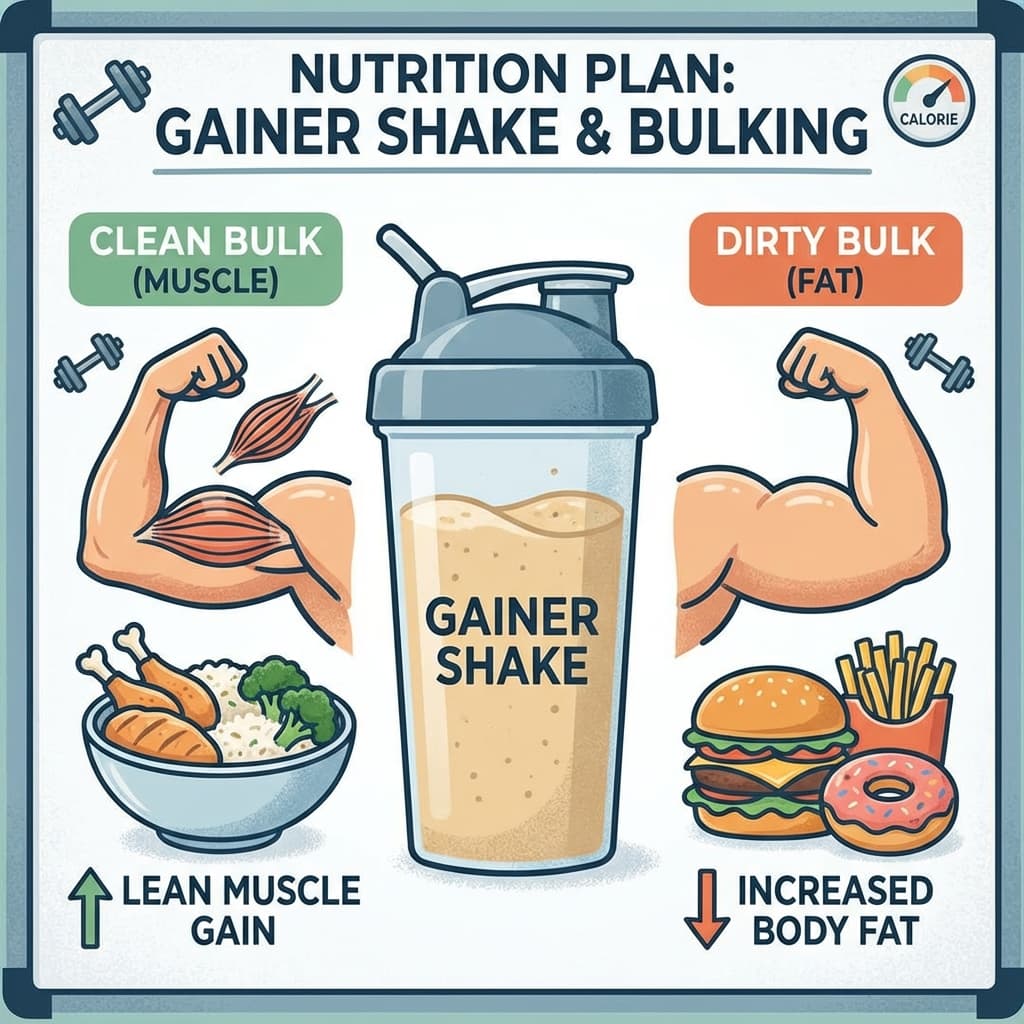 Gainer (Kilo Aldırıcı) Sadece Göbek mi Yapar?